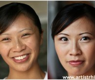 Bridesmaid Make-up (Before & After)